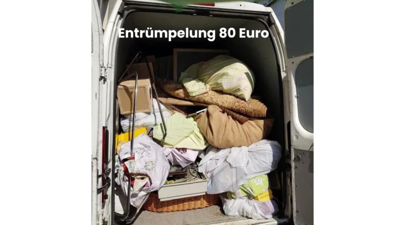 Wie Sie das Beste aus Ihrer Möbelentrümpelung für 80 Euro herausholen